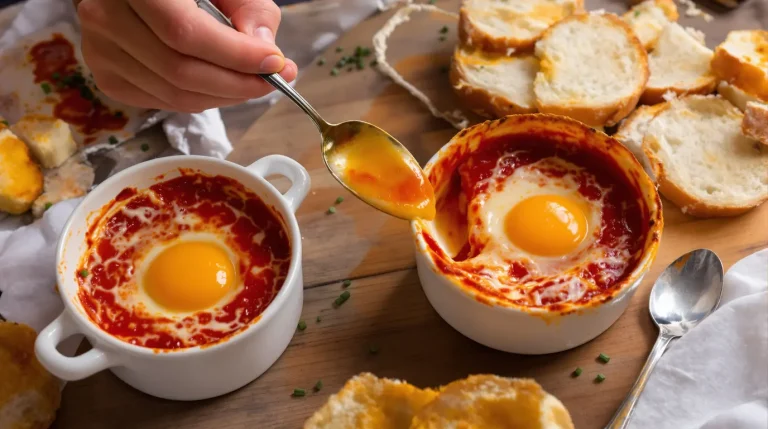 C’est le plat que je fais quand je n’ai envie de rien préparer : œufs cocotte tomate-fromage en 12 min C’est le plat que je fais quand je n’ai envie de rien préparer : œufs cocotte tomate-fromage en 12 min