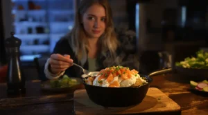 « C’est mon repas du soir express quand je n’ai ni le temps ni l’envie de cuisiner » : avec une pomme