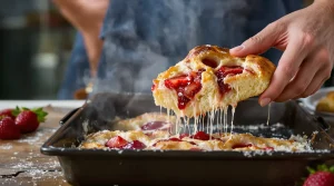 Ce que personne ne vous dit sur la focaccia : en Italie, il existe une version sucrée à la fraise