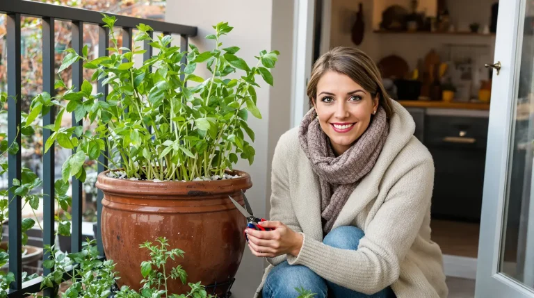 Cette plante remplace les cubes de bouillon et se cultive en pot à cette période précise