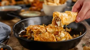 Croustillants dehors, fondants dedans : ces cigares au chèvre se cuisent au four comme à l’airfryer