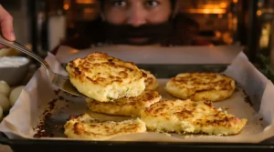 Je les prépare en 10 minutes : mes galettes de pommes de terre crousti-dorées au four, légères et bien meilleures que des frites