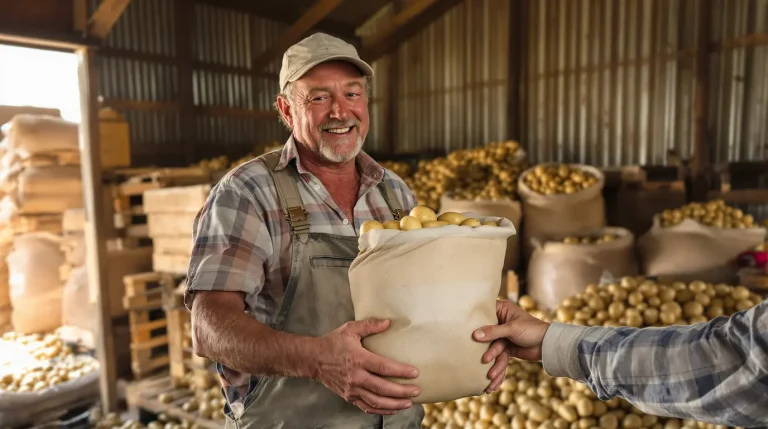 Pas-de-Calais : un agriculteur offre gratuitement ses pommes de terre invendues au lieu de les jeter Pas-de-Calais : un agriculteur offre gratuitement ses pommes de terre invendues au lieu de les jeter