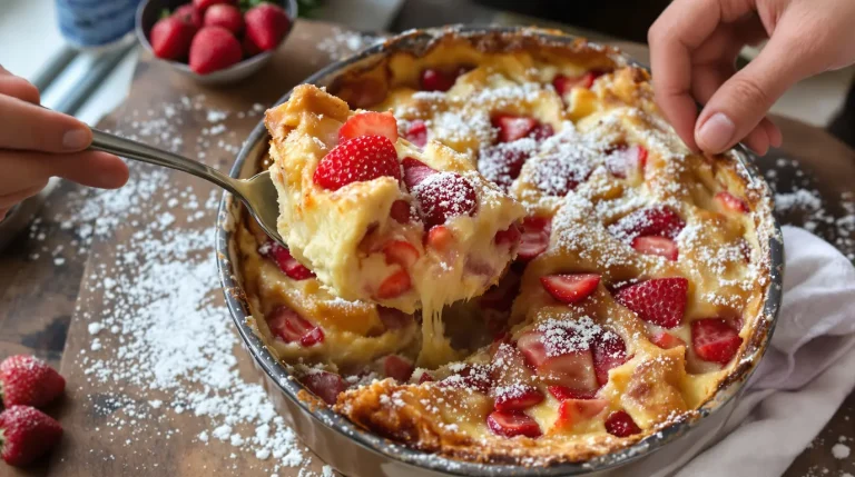 « Plus personne ne veut revenir aux cerises » : j’ai testé mon clafoutis fraise-rhubarbe fondant « Plus personne ne veut revenir aux cerises » : j’ai testé mon clafoutis fraise-rhubarbe fondant