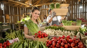 Asperges et fraises : les consommateurs sont aux anges à La Marquise de Vers avec ces productions