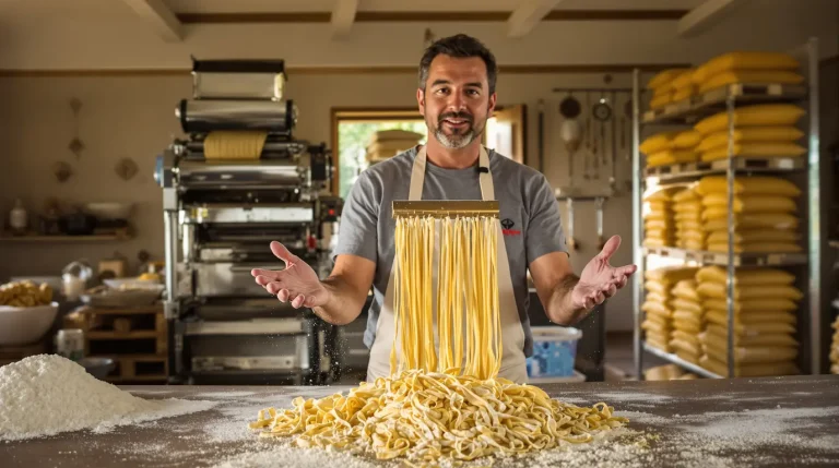 Avec la farine de son frère, il lance ses pâtes artisanales dans le Perche, voici pourquoi Avec la farine de son frère, il lance ses pâtes artisanales dans le Perche, voici pourquoi
