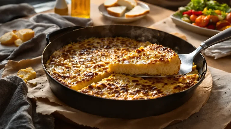 Ce plat génois ancestral aux pois chiches, croustillant et fondant, sublime chaque repas d’hiver