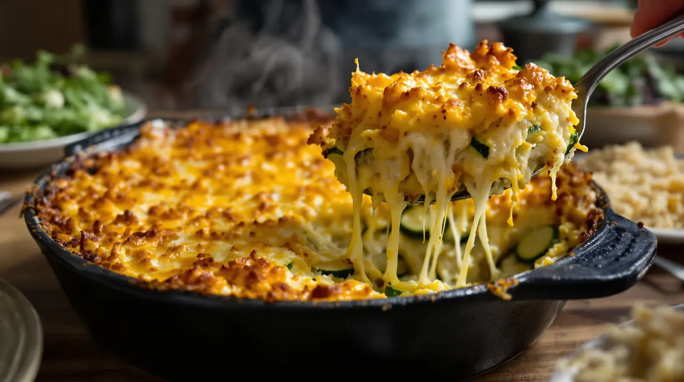 « Je n'ai pas fait de courses et j'ai nourri six personnes » : mon gratin de courgettes au thon « Je n'ai pas fait de courses et j'ai nourri six personnes » : mon gratin de courgettes au thon