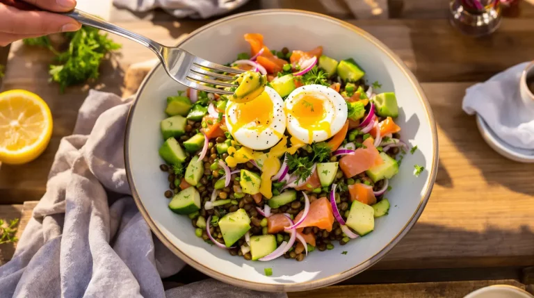 « Je ne cuisine plus les lentilles autrement » : ma salade au saumon fumé, repas du soir préféré de mai « Je ne cuisine plus les lentilles autrement » : ma salade au saumon fumé, repas du soir préféré de mai