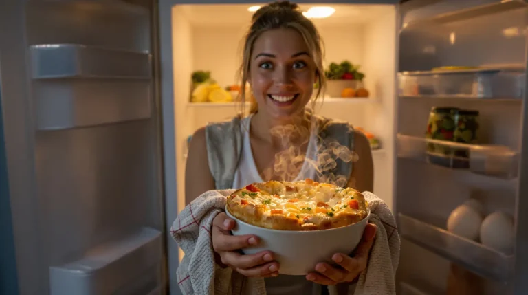 « Je ne cuisine plus que ça le soir » : mon bowl cake salé express prêt en 7 minutes avec les restes du frigo