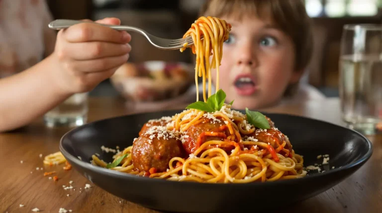 Mon neveu difficile a vidé son assiette sans un mot : ces boulettes sauce tomate ont tout changé Mon neveu difficile a vidé son assiette sans un mot : ces boulettes sauce tomate ont tout changé