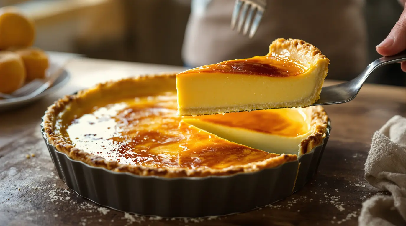 Plus rapide qu’un flan et aussi bon qu’en boulangerie : j’ai ma tarte fondante express moelleuse Plus rapide qu’un flan et aussi bon qu’en boulangerie : j’ai ma tarte fondante express moelleuse