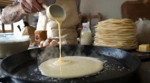 Un crêpier breton révèle enfin sa vraie pâte à crêpes : fluide, simple et fidèle à la tradition