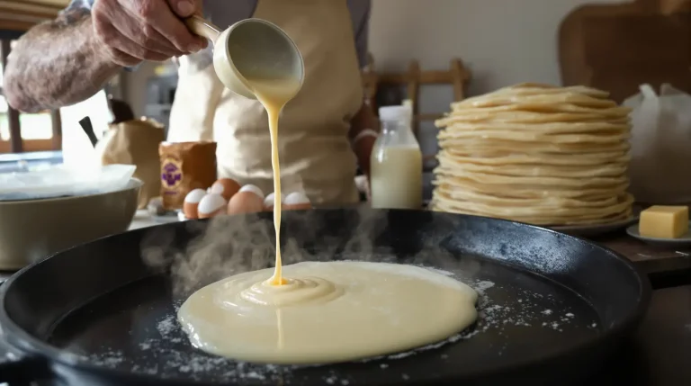 Un crêpier breton révèle enfin sa vraie pâte à crêpes : fluide, simple et fidèle à la tradition