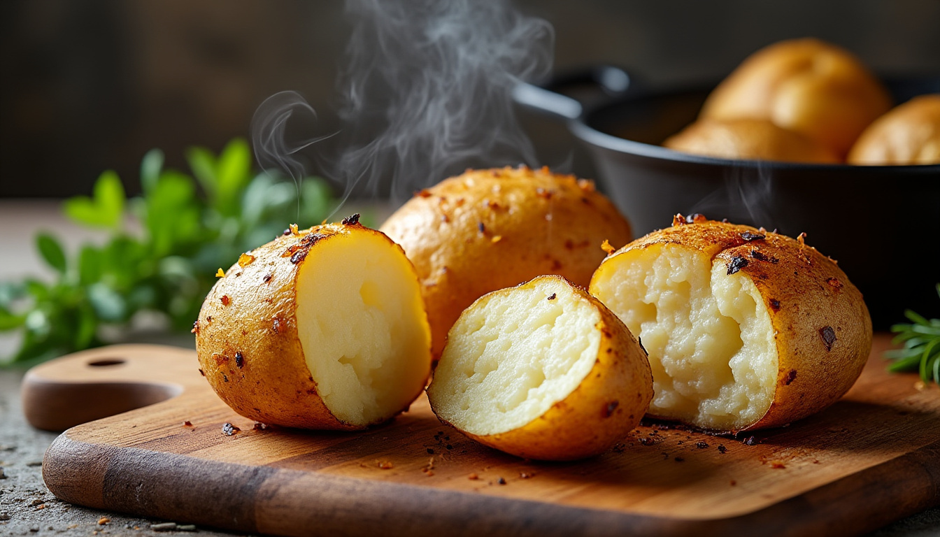Comment cuire des pommes de terre parfaitement à chaque fois découvrez nos astuces simples et efficaces pour cuire des pommes de terre parfaitement à chaque fois, pour des plats savoureux et réussis à coup sûr.