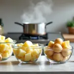 découvrez nos astuces simples et efficaces pour cuire des pommes de terre parfaitement à chaque fois, que ce soit à l'eau, au four ou à la vapeur.