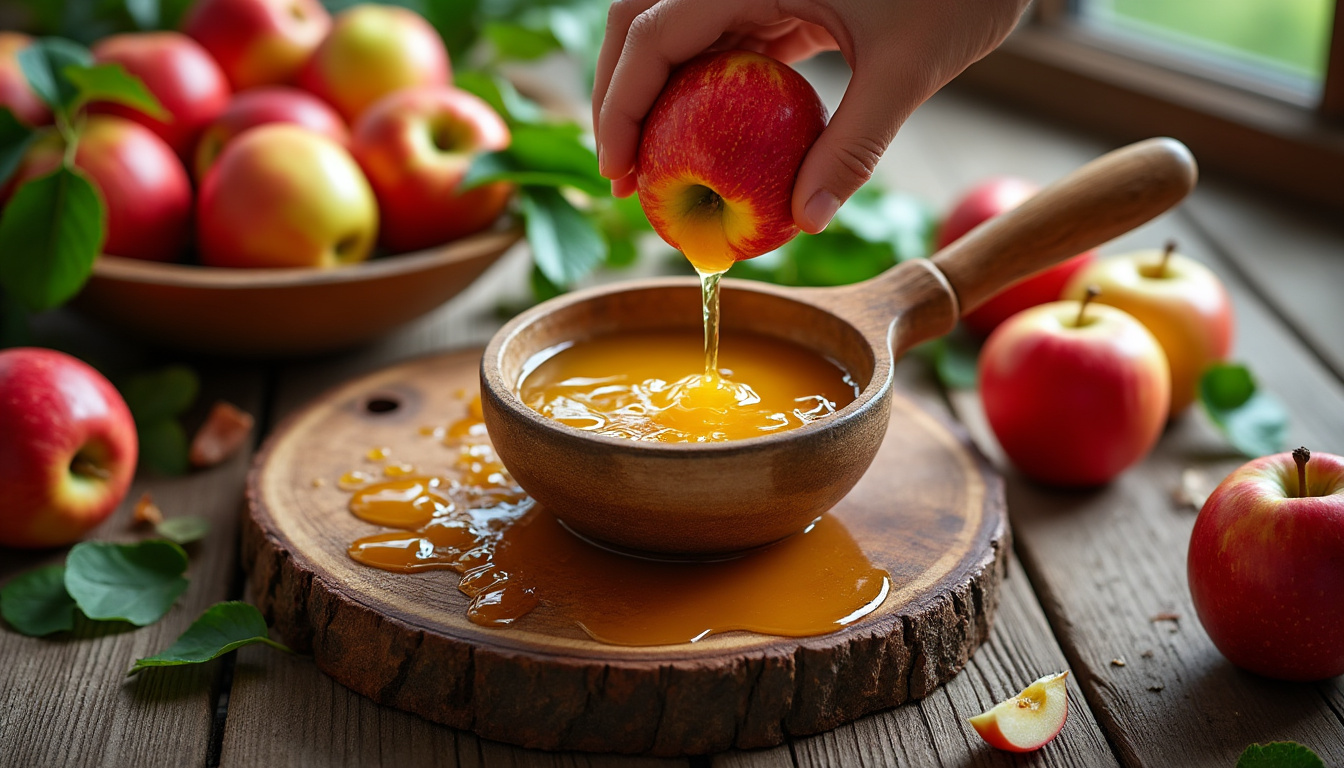 apprenez à réaliser un jus de pomme maison frais et naturel avec notre guide simple et rapide. découvrez les étapes pour un goût authentique et délicieux.