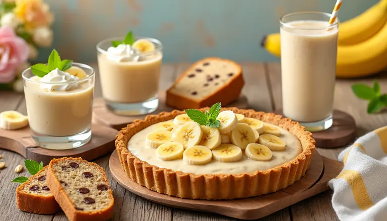 Délicieux desserts à la banane pour toutes les occasions