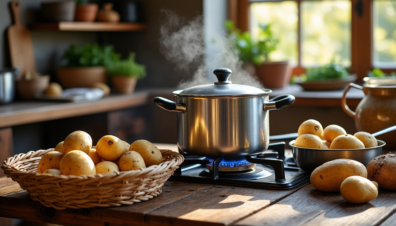 Temps de cuisson des pommes de terre en cocotte minute : conseils et astuces découvrez les temps de cuisson idéaux des pommes de terre en cocotte minute, accompagnés de conseils et astuces pour réussir vos plats rapidement et savoureux.