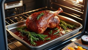 découvrez le guide complet du temps de cuisson du gigot de chevreuil au four, avec des astuces pour réussir une viande tendre et savoureuse à chaque fois.