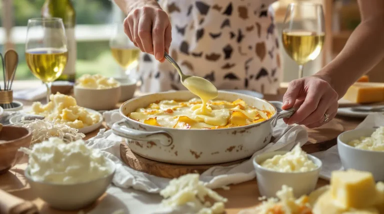 par quoi remplacer la béchamel dans un gratin