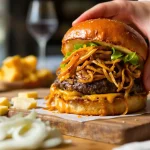 recette oignons caramélisés pour hamburger