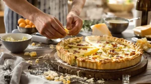 tarte aux poireaux à l'ancienne