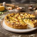 tarte aux poireaux à l'ancienne