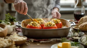tomates farcies recette de grand-mère avec riz