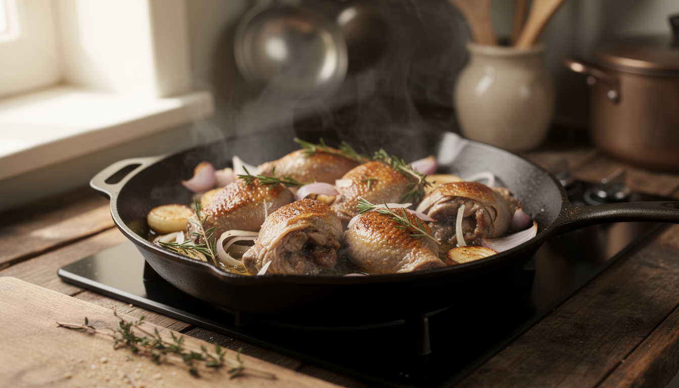 Comment cuisiner des gésiers de canard frais à la poêle : recette simple et savoureuse apprenez à cuisiner des gésiers de canard frais à la poêle avec notre recette simple et savoureuse, parfaite pour un repas gourmand et rapide.