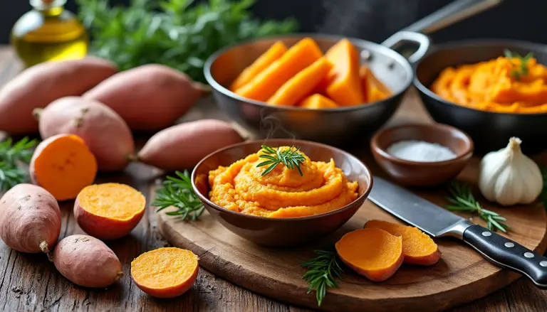 Accueil Comment cuisiner les patates douces pour des plats savoureux et faciles