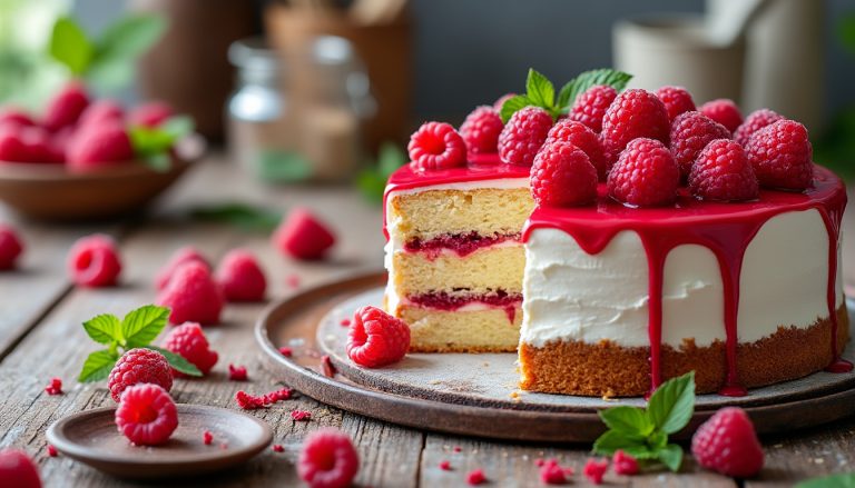 Comment réussir un gâteau d'anniversaire au framboisier leclerc découvrez nos astuces pour réussir un délicieux gâteau d'anniversaire au framboisier leclerc, facile à préparer et parfait pour toutes vos célébrations.
