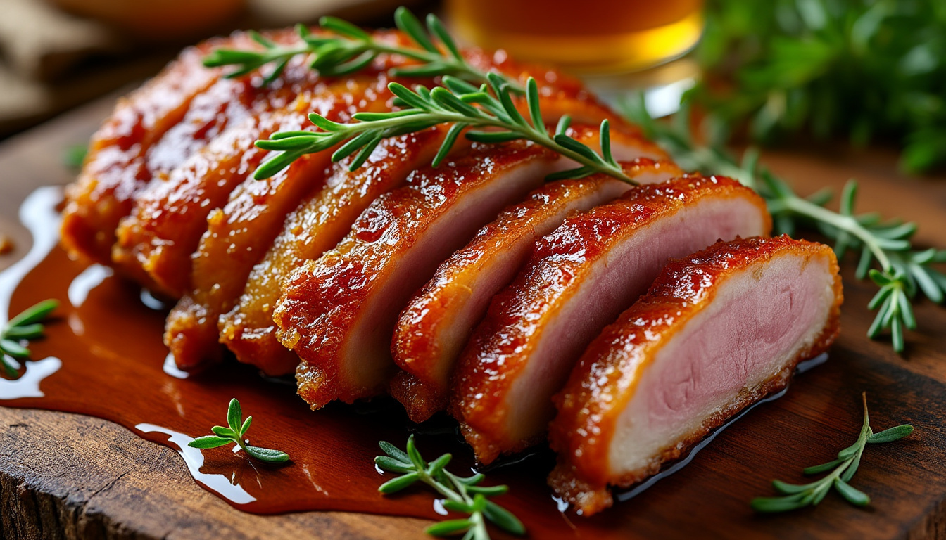 Magret de canard croustillant au four : secrets pour réussir une cuisson parfaite découvrez les astuces incontournables pour réussir un magret de canard croustillant au four à la perfection et régaler vos papilles avec une viande tendre et une peau délicieusement dorée.
