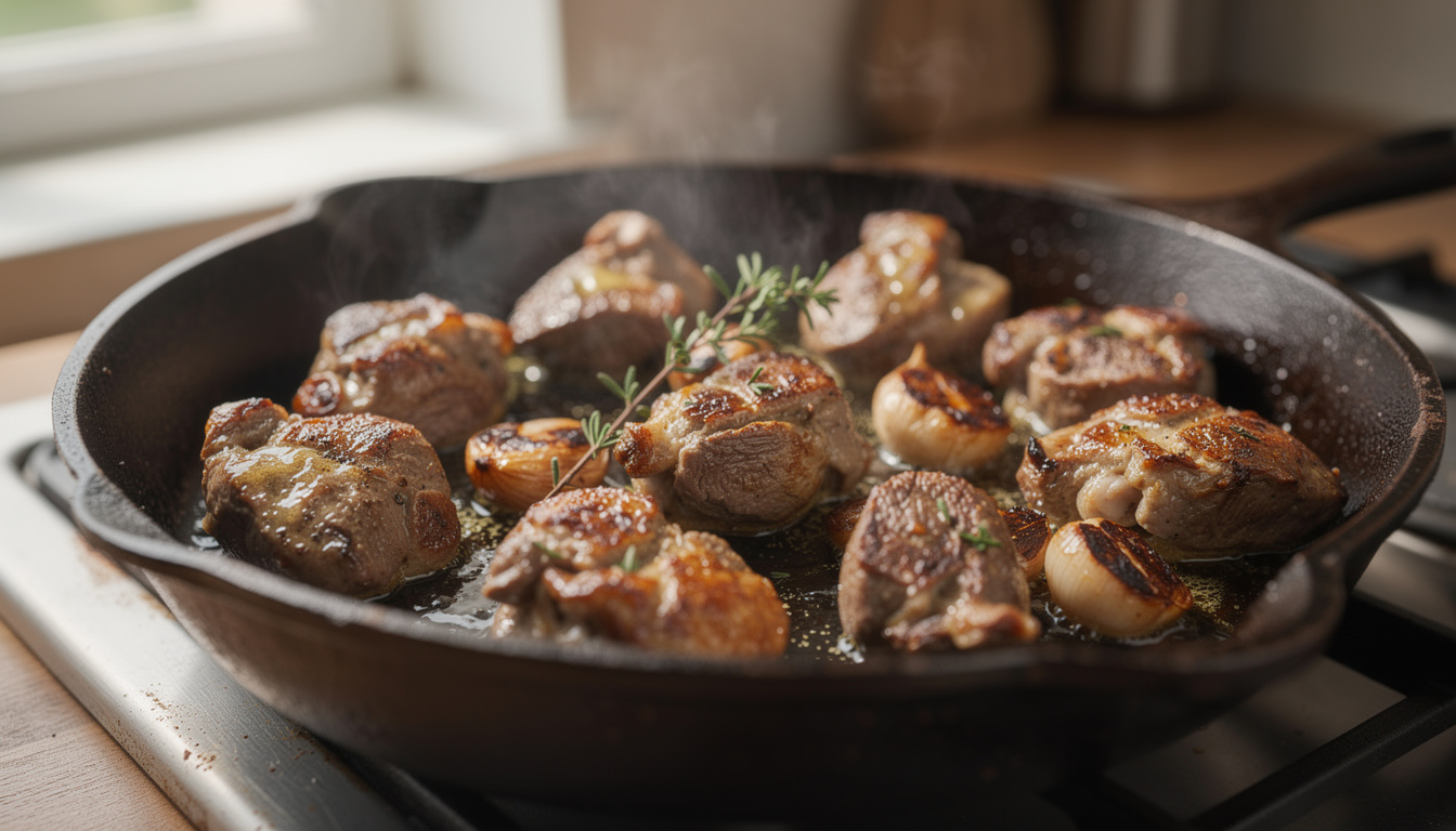 Recette facile de gésier de poulet poêlé pour un plat savoureux découvrez une recette facile et rapide de gésier de poulet poêlé pour un plat savoureux et plein de saveurs, parfait pour vos repas quotidiens.