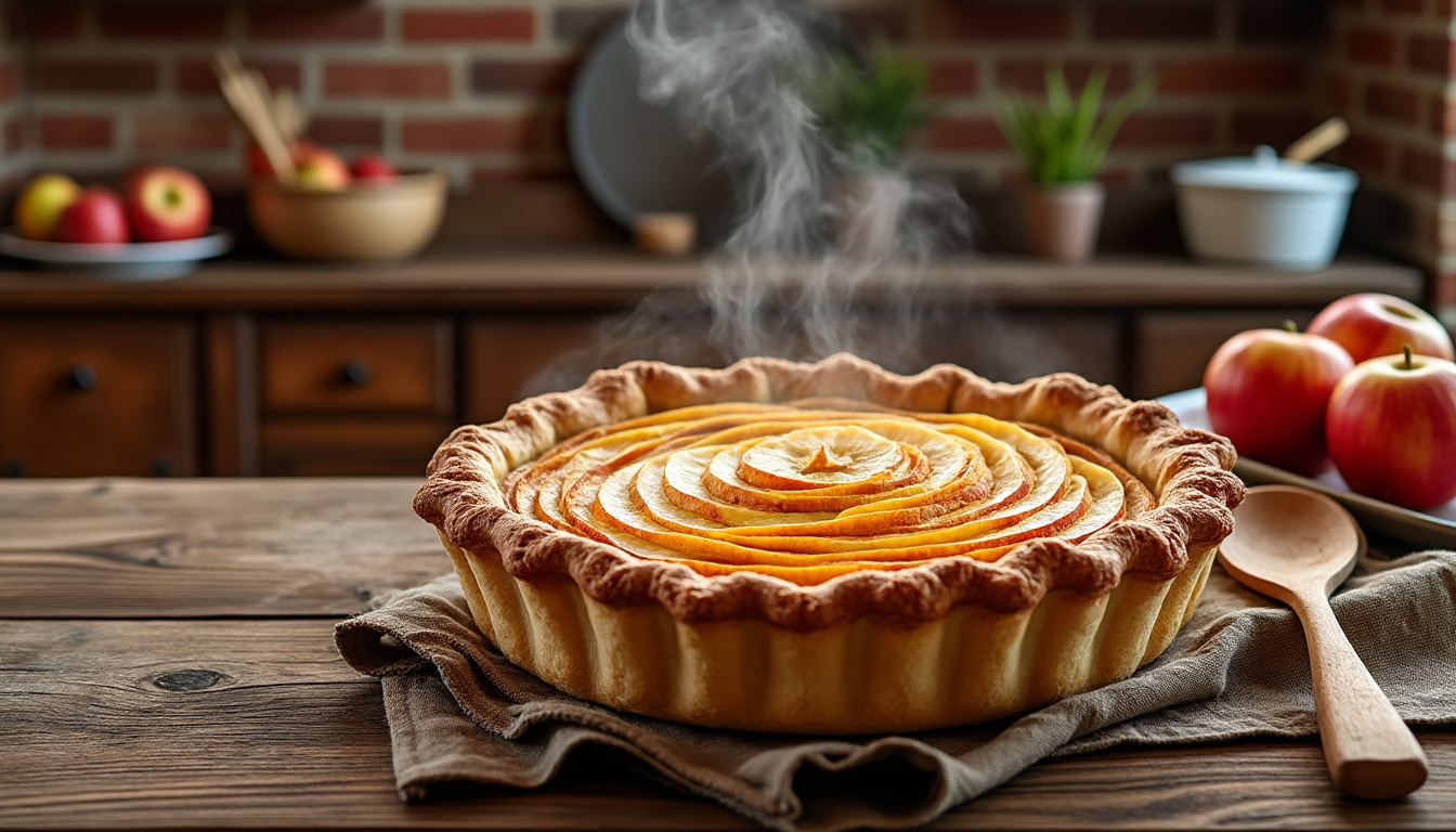 découvrez une recette facile et rapide pour préparer une délicieuse tarte aux pommes maison, parfaite pour toutes les occasions.
