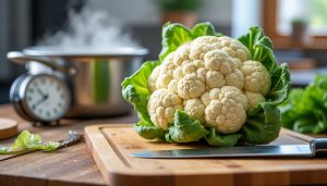 découvrez les temps de cuisson idéaux pour le chou-fleur et nos astuces pour le réussir parfaitement à chaque fois, que ce soit à la vapeur, à l'eau ou au four.