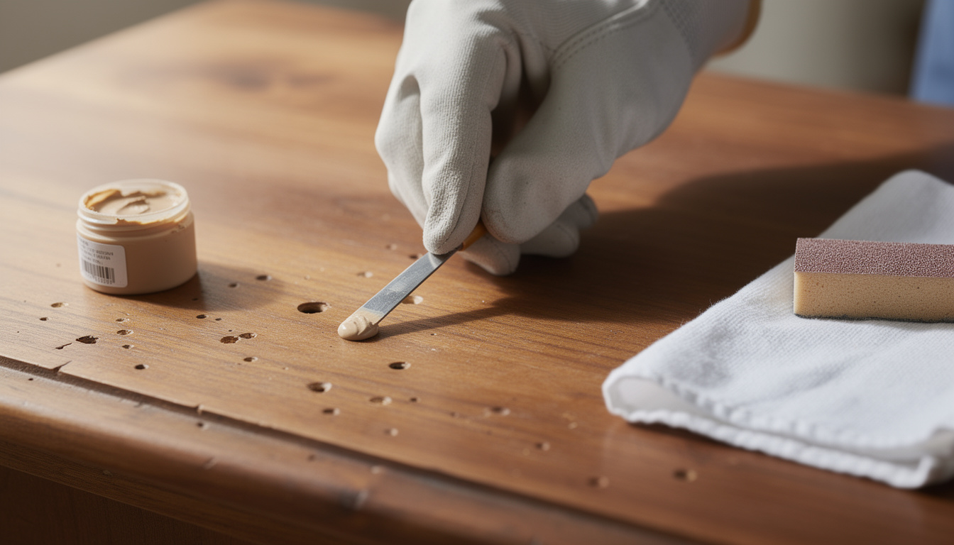 Comment boucher efficacement les trous de vers dans un meuble en bois découvrez des méthodes efficaces et faciles pour boucher les trous de vers dans vos meubles en bois et leur redonner une seconde vie.