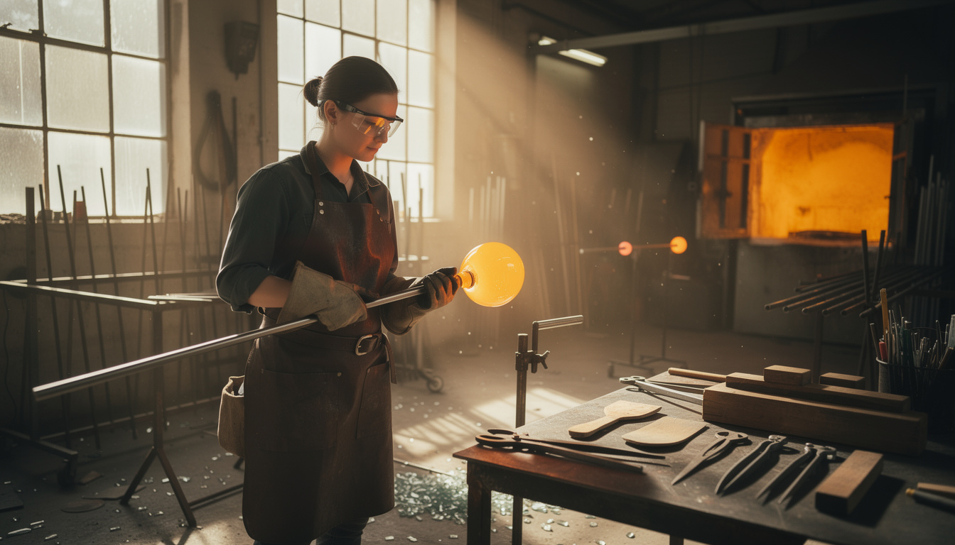 Comment fonctionne une souffleuse de verre et quels sont ses usages principaux découvrez le fonctionnement d'une souffleuse de verre et explorez ses principaux usages dans l'artisanat et la décoration.