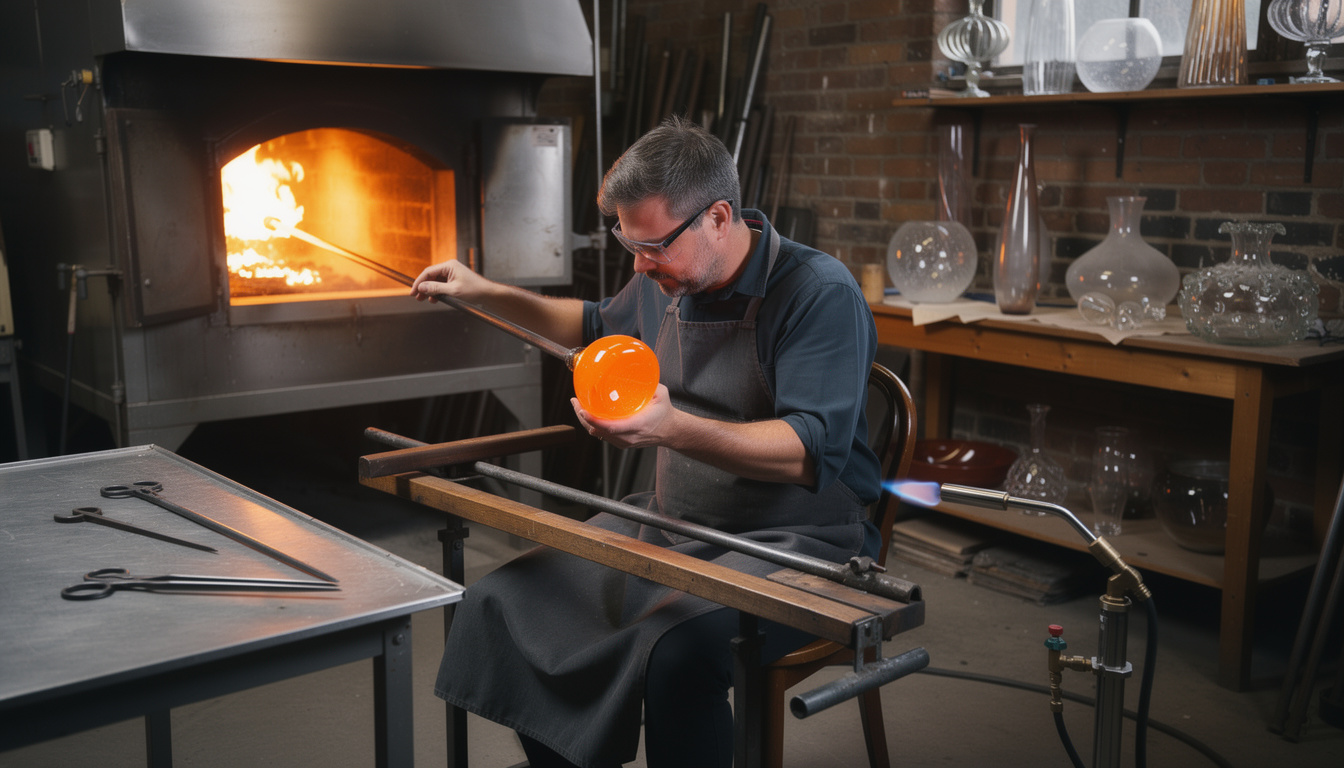 Comment fonctionne une souffleuse de verre et quels sont ses usages principaux découvrez le fonctionnement d'une souffleuse de verre et explorez ses principaux usages dans l'artisanat et l'industrie du verre.