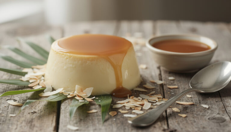 Flan noix de coco : une recette gourmande et facile à réaliser découvrez notre recette facile et gourmande de flan noix de coco, idéale pour un dessert savoureux et rapide à préparer.