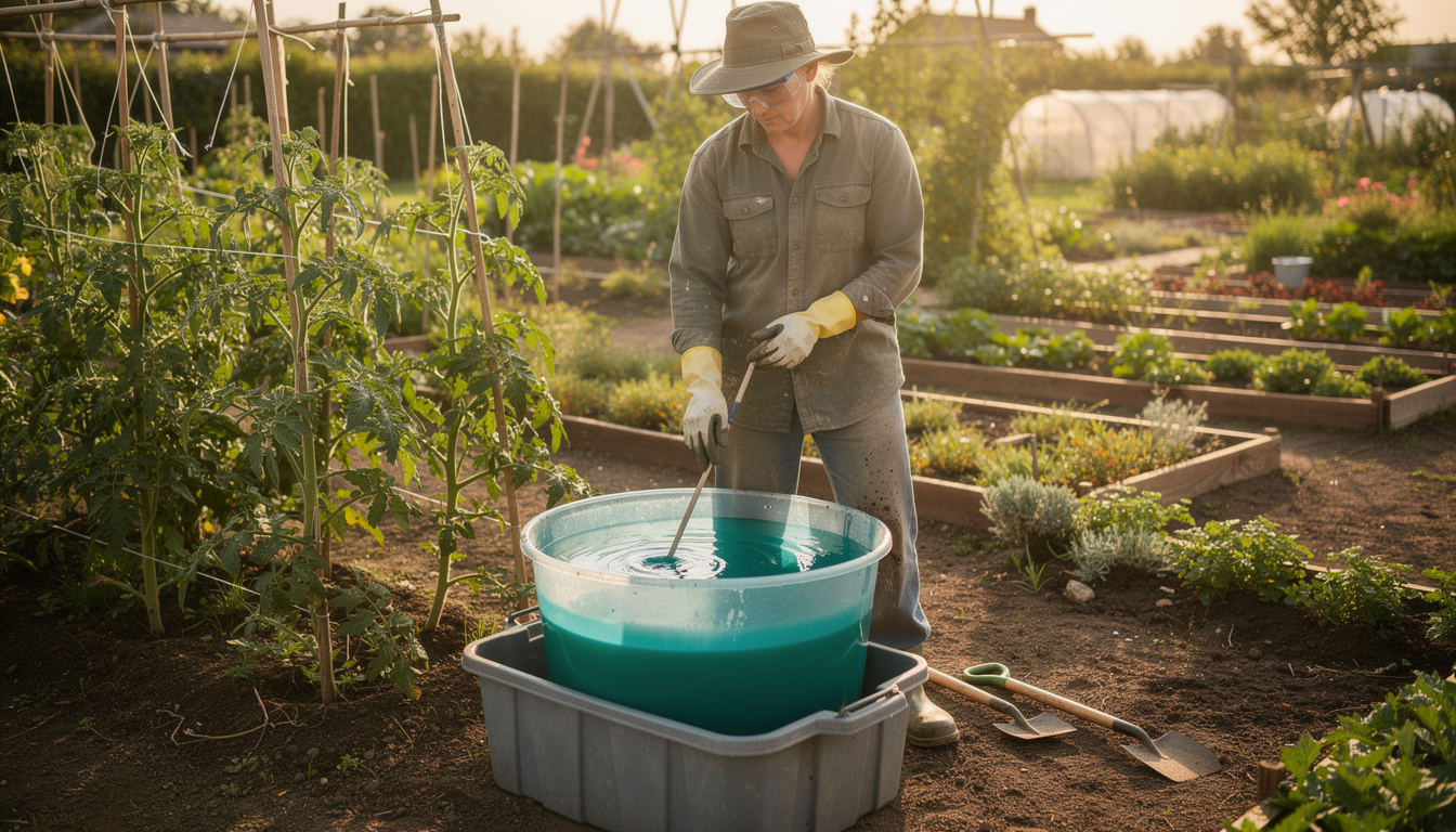 découvrez quel dosage de bouillie bordelaise utiliser pour traiter un litre de tomates et assurer une protection optimale contre les maladies.