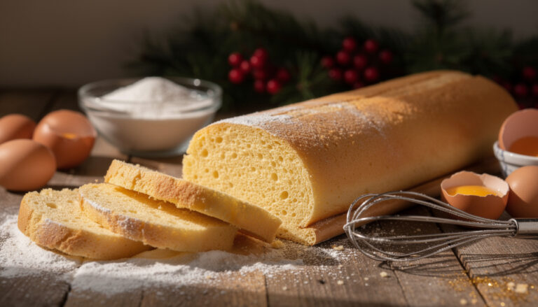 découvrez une recette facile de génoise moelleuse, parfaite pour réaliser une bûche de noël réussie et délicieuse en toute simplicité.