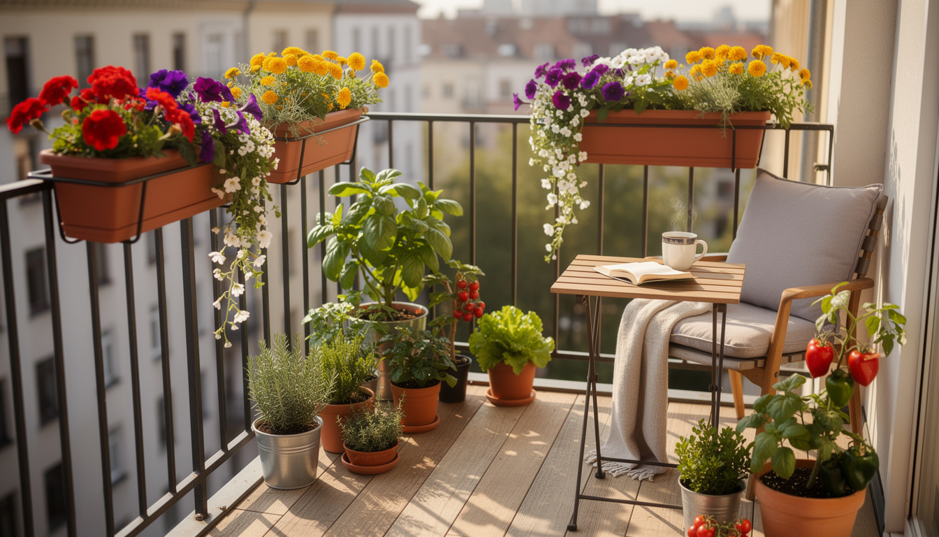 découvrez comment choisir les fleurs de balcon idéales en fonction de l'exposition à la lumière et de l'espace disponible pour sublimer votre extérieur.