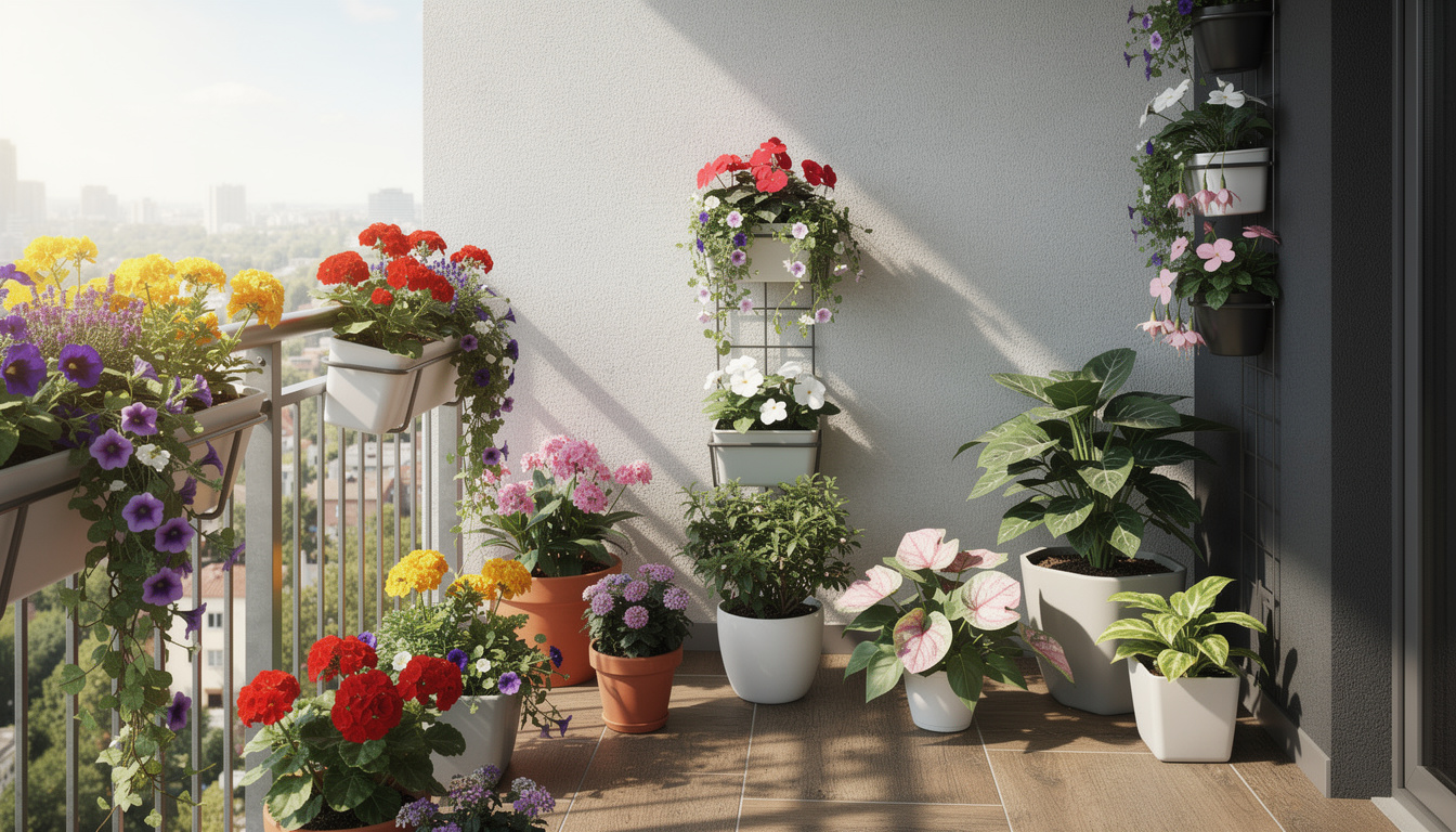Accueil Fleurs de balcon : choisir selon la lumière et la place disponible